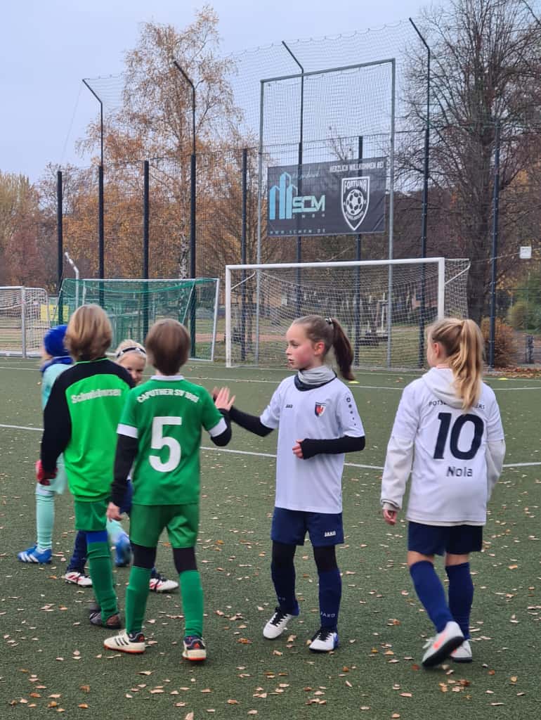 Spielstarke Mannschaftsleistung unserer Mädchen bei Fortuna Babelsberg