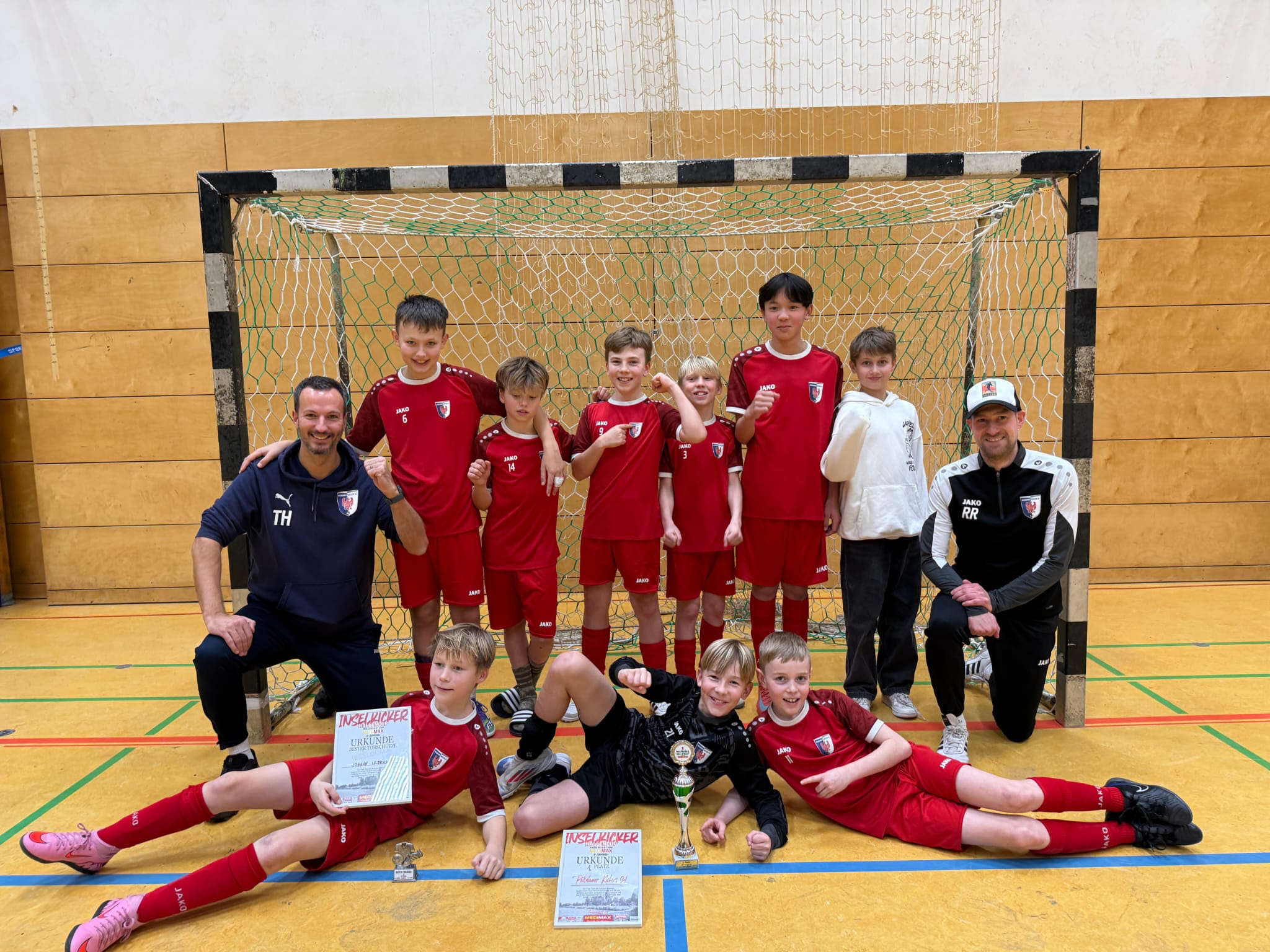 Inselkicker Hallencup 2026 – Turniersieg für die Potsdamer Kickers