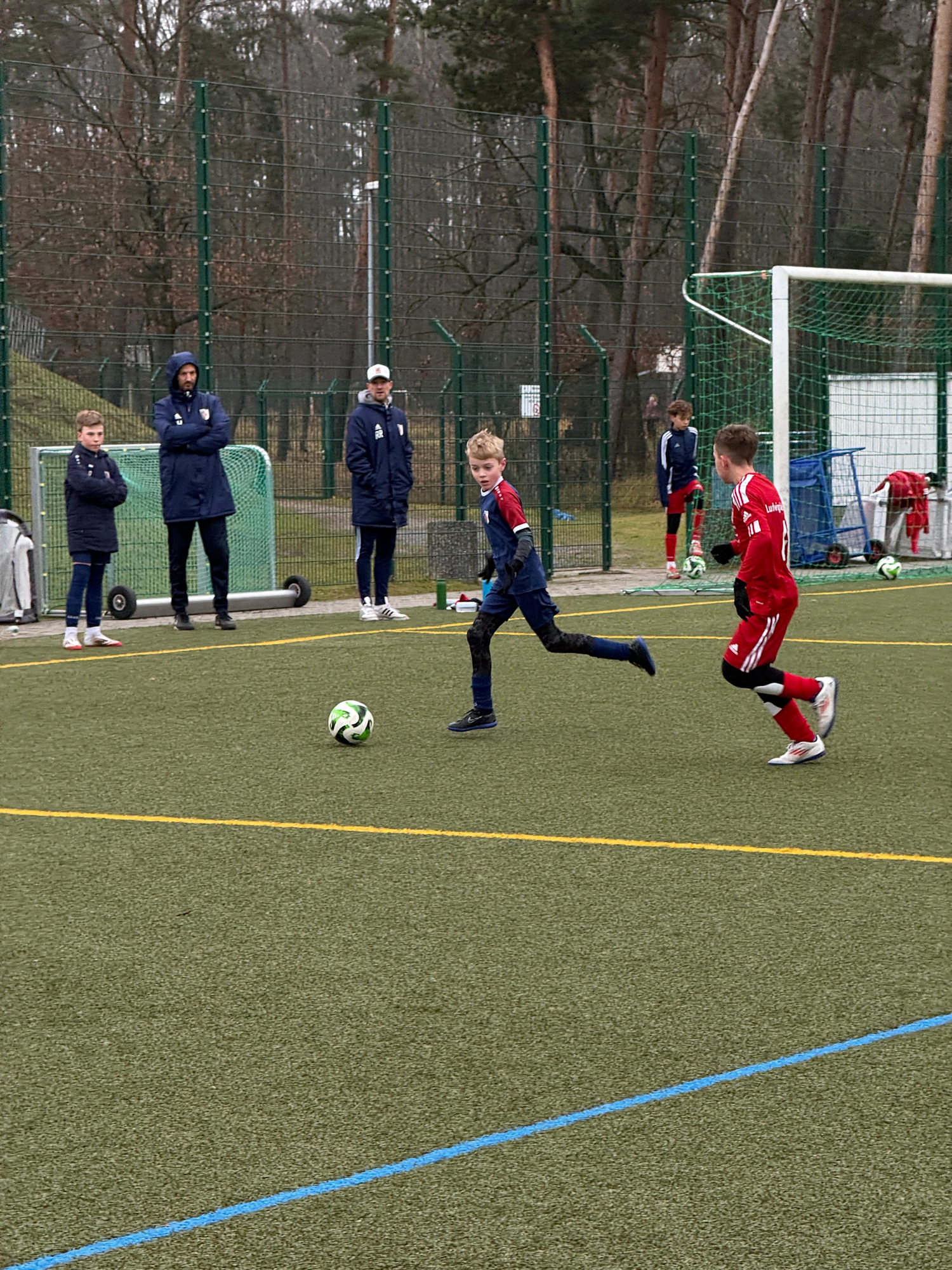 U12 unterliegt knapp in Ludwigsfelde