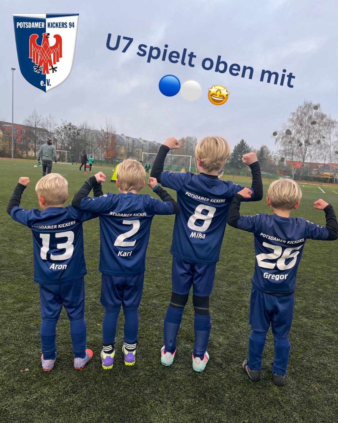 Die U7 oben auf