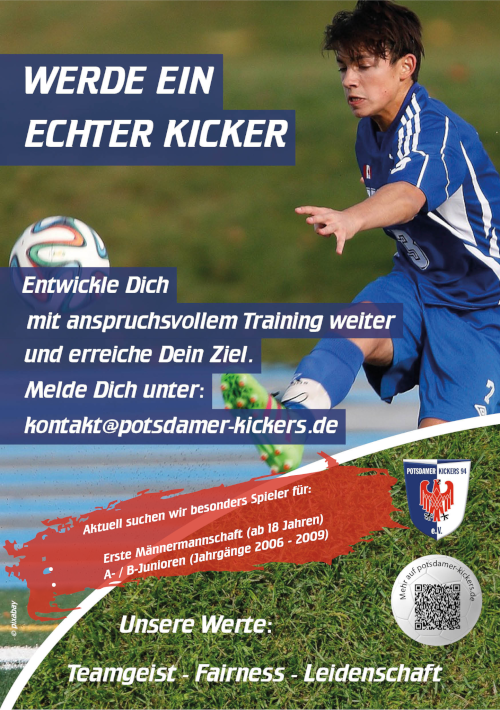 Werde ein echter Kicker ...